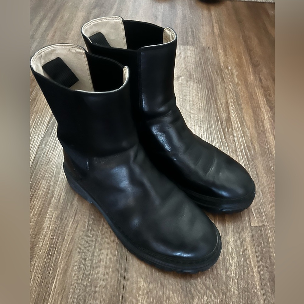 Cole Haan Black Leather Women's Boots